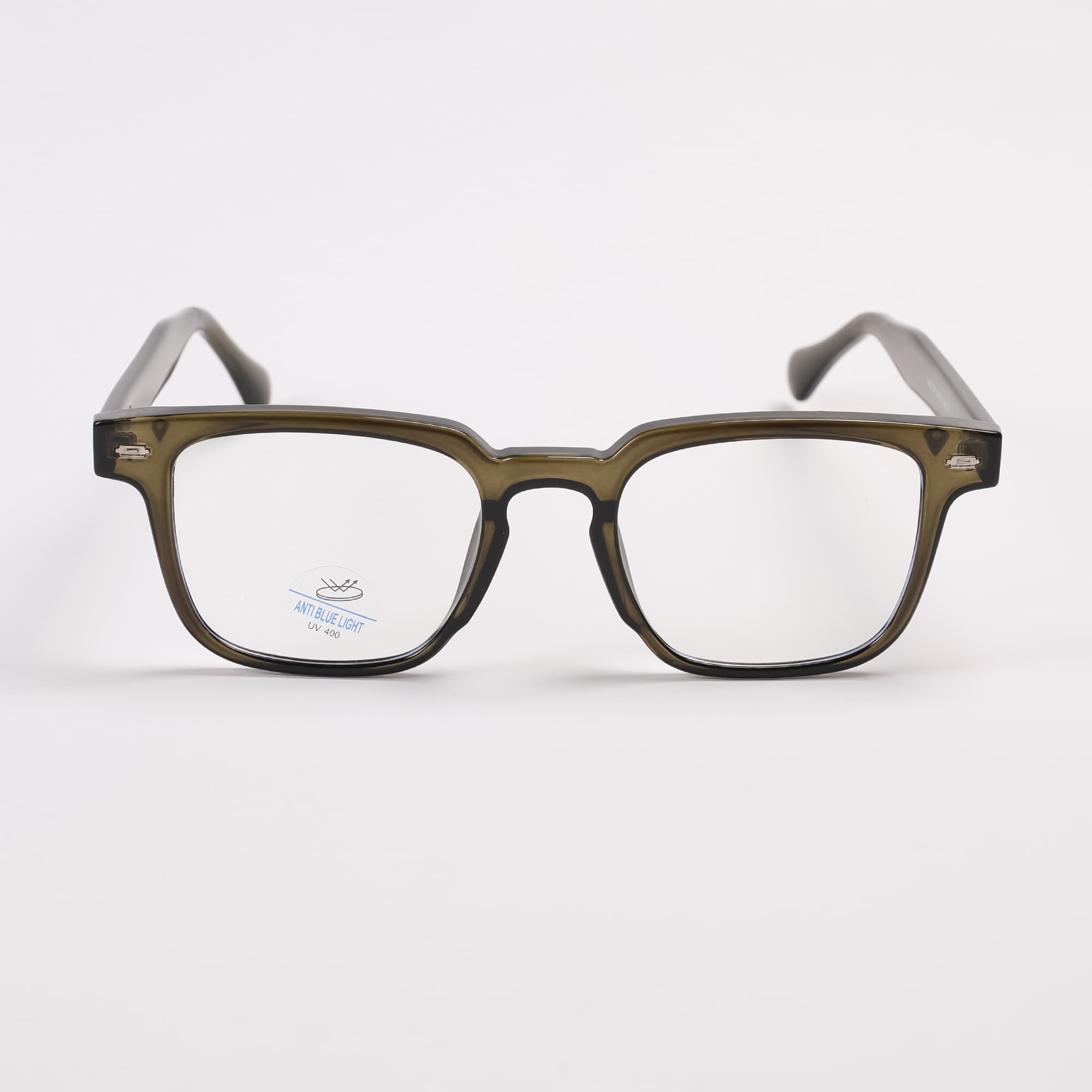 Retro Square Full-Rim Frame With Blue Cut Lenses-8460 by Non Brand – Rs1,200 | Lookscart Nepal