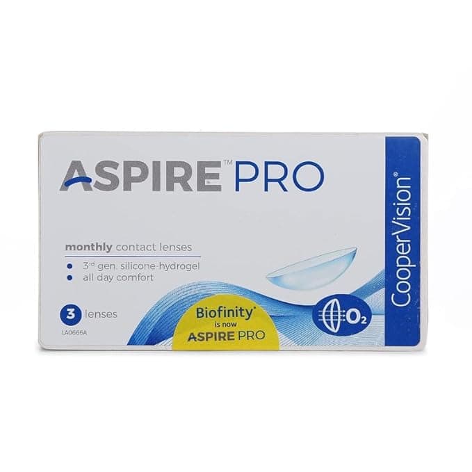 ASPIRE PRO (Biofinity) SPH lens by Cooper vision – Rs3,100 | Lookscart Nepal