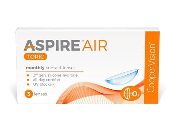 ASPIRE AIR Toric (Avaira vitality toric) by Cooper vision – Rs2,625 | Lookscart Nepal